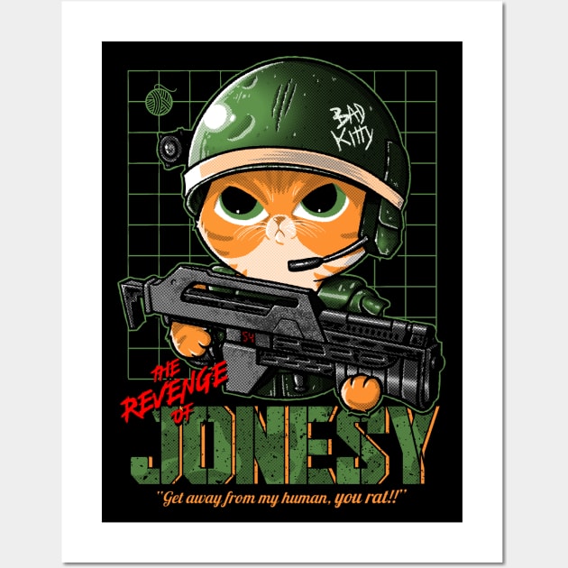 The revenge of Jonesy Wall Art by Tronyx79